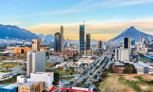 Monterrey mountain views